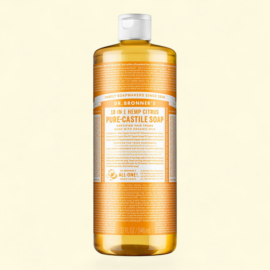 Dr. Bronner's Castile Liquid Soap, 32 oz