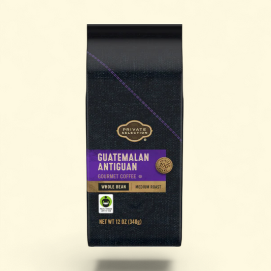 Private Selection, Guatemalan Antiguan Medium Roast Whole Bean Coffee, 12 oz