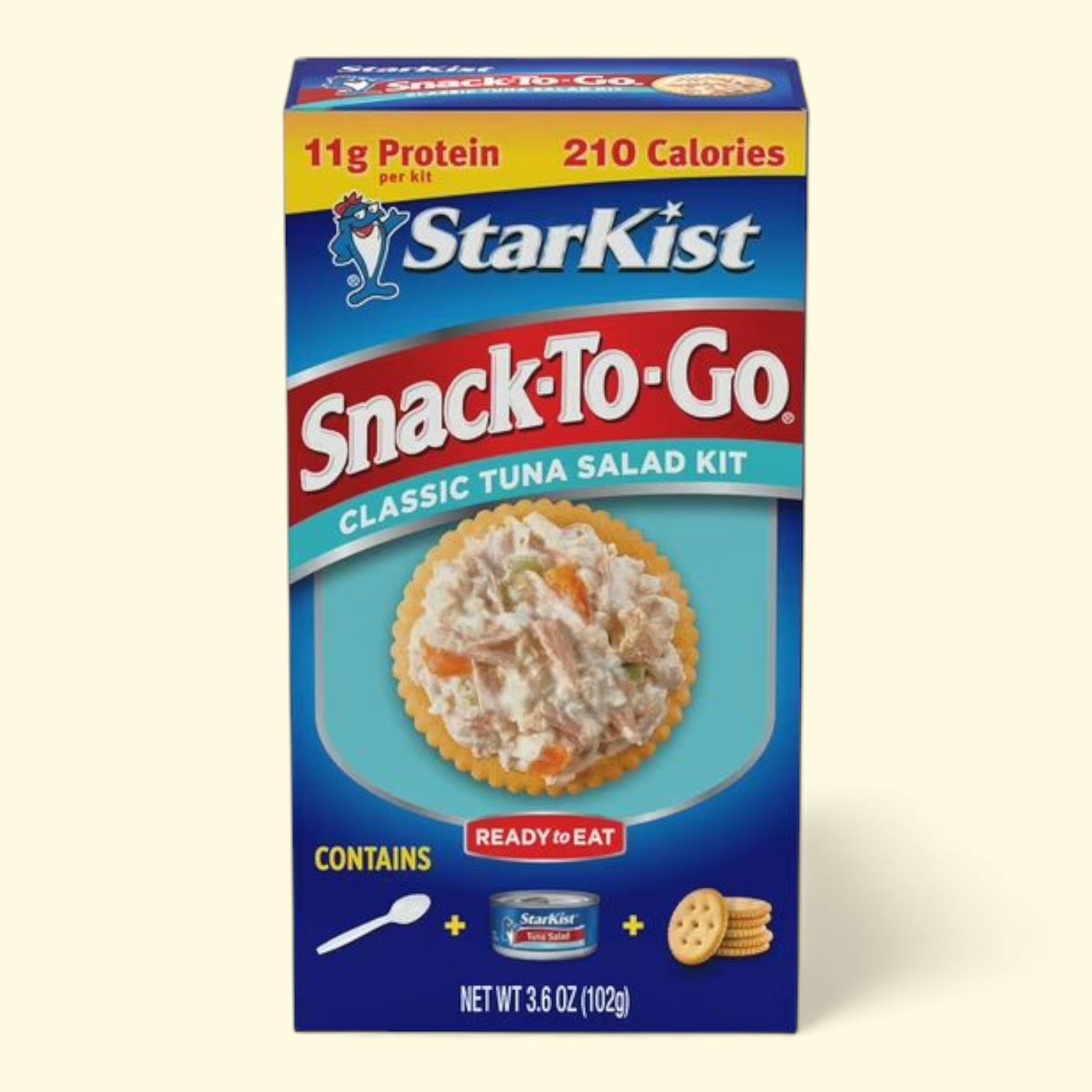 Starkist snack to go classic tuna salad kit
