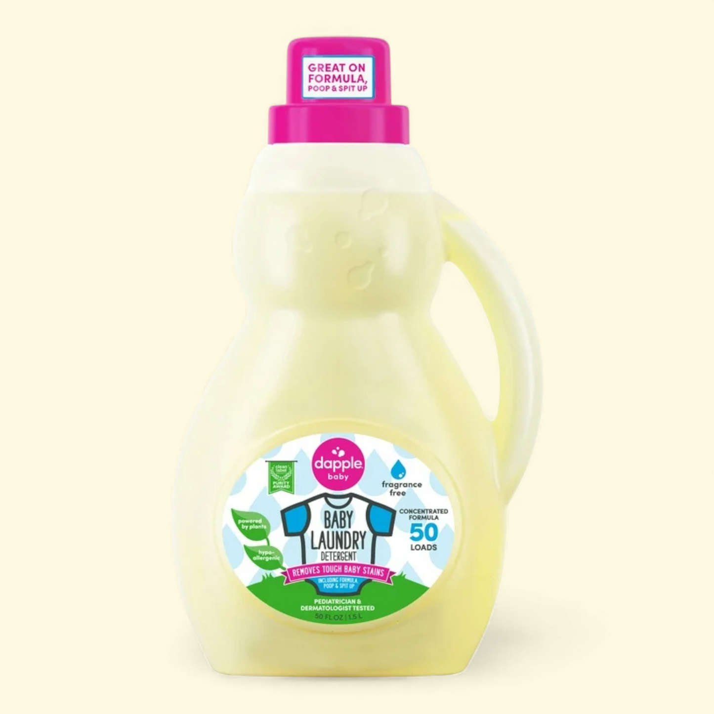 Dapple Baby Laundry Detergent, 50 fl oz