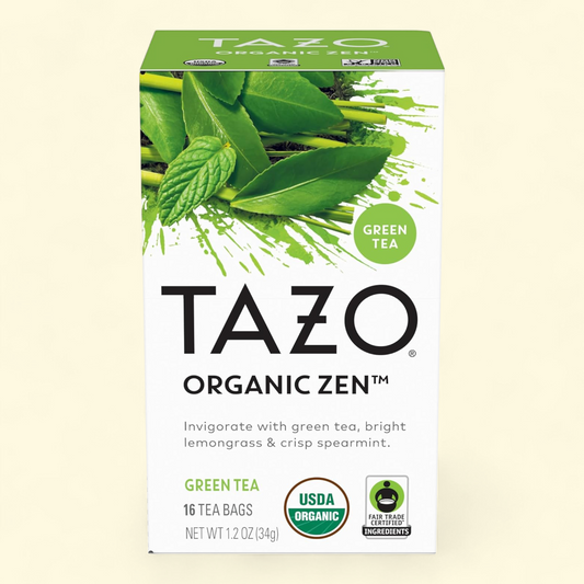 Tazo Organic Zen Green Tea Bags, 16 ct