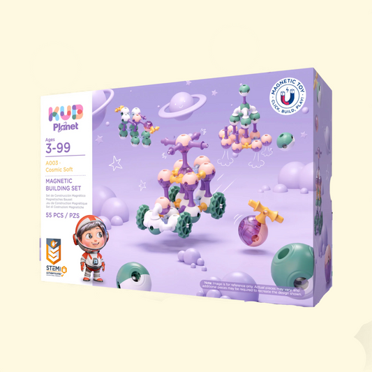 KUB Planet Magnetic Building Set, 55pc