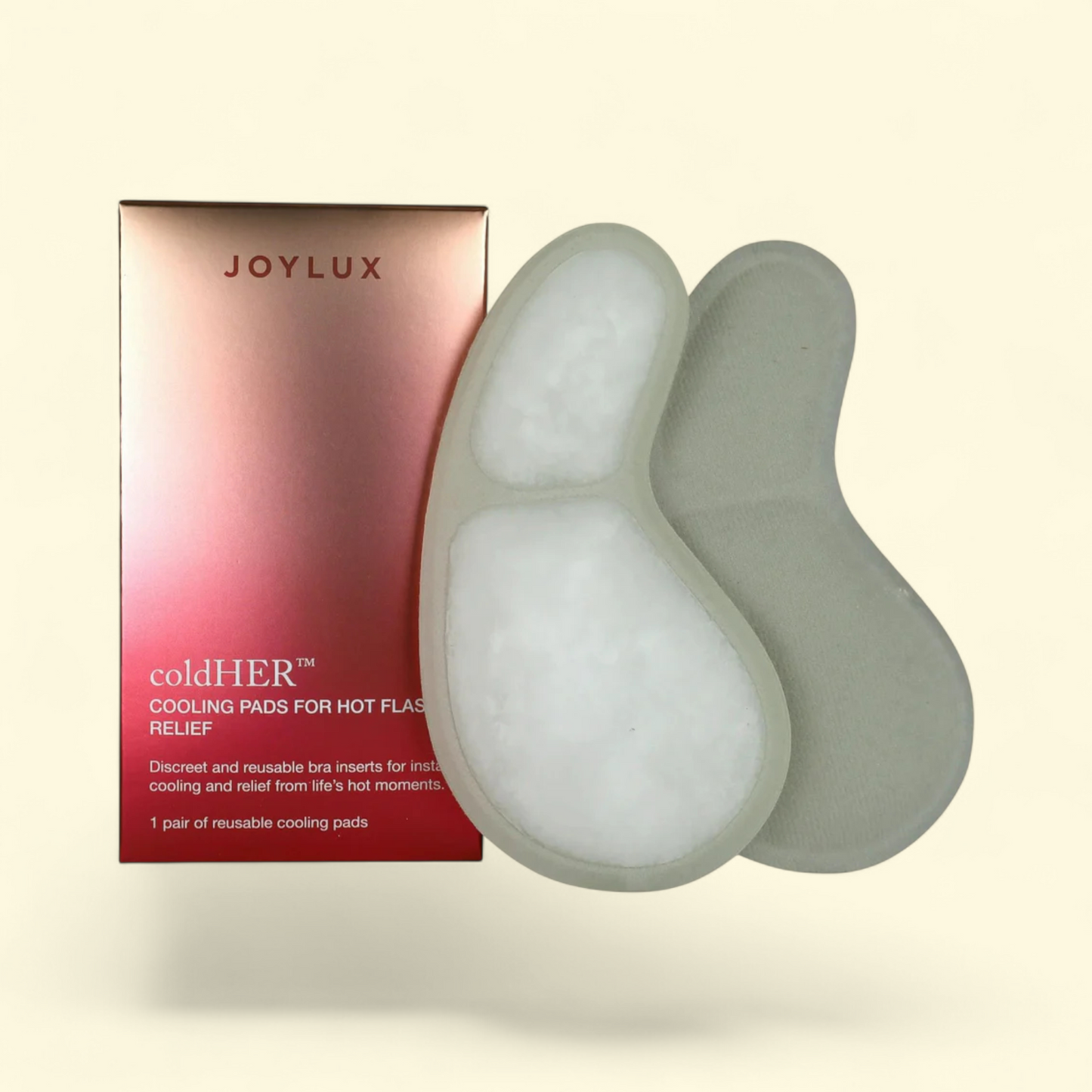 Joylux Cooling Bra Inserts, 2 Count