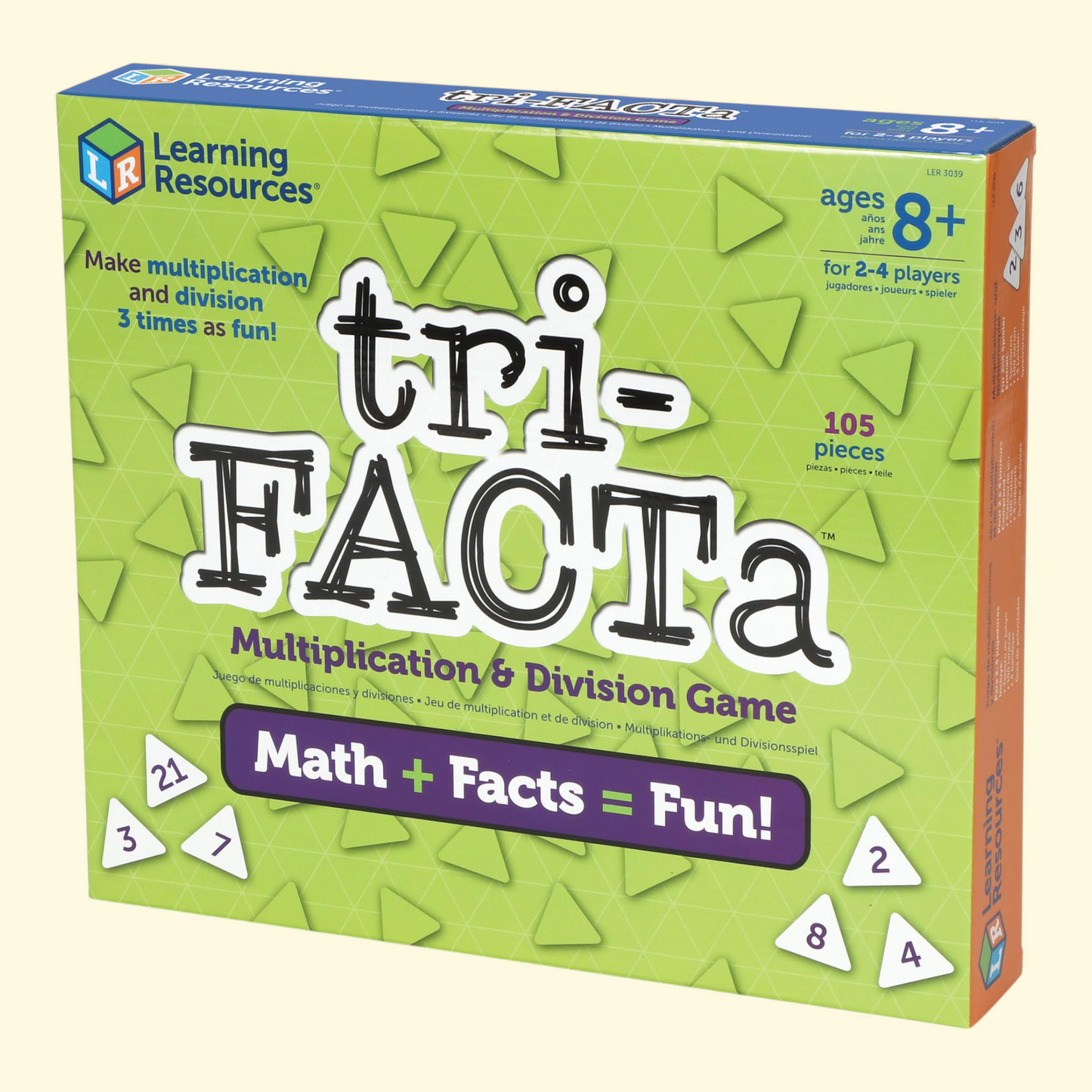 Tri Facta Multiplication and Division Game, 1 count