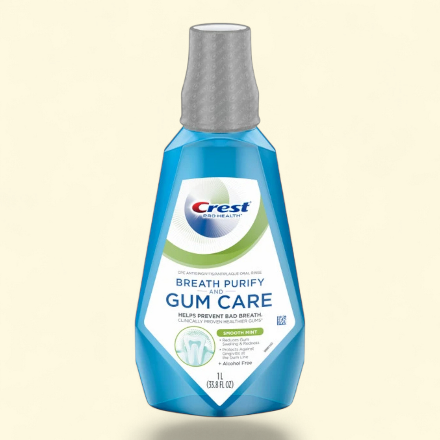 Crest Pro Health Oral Rinse Mouthwash, Mint, 33.8 fl oz