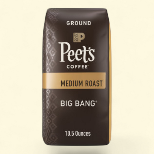 Peet's Big Bang Medium Roast Ground Coffee, 18 oz