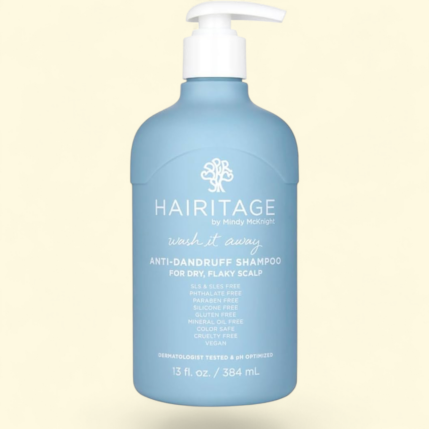 Hairitage Dandruff Treatment Shampoo, 13 oz