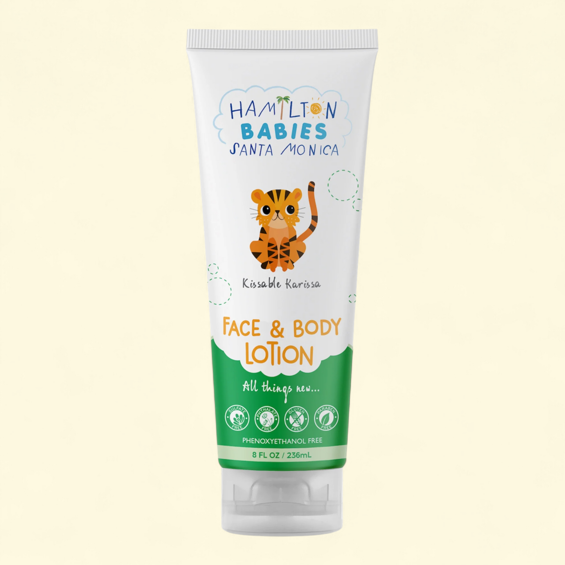 Hamilton Babies Kissable Karissa Face and Body Lotion, 8 fl oz — authentic US product shipped worldwide by Treatspree