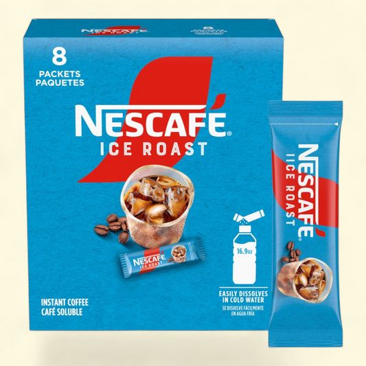 NESCAFÉ Ice Roast Instant Iced Coffee Packets, 31 oz