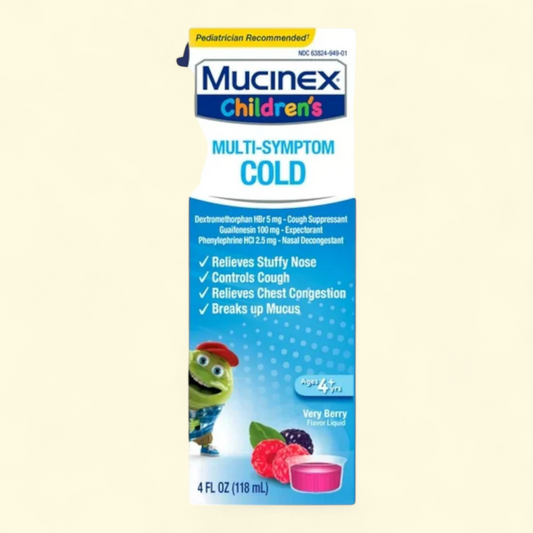 Mucinex Children's Cold & Cough Medicine, 4 fl oz