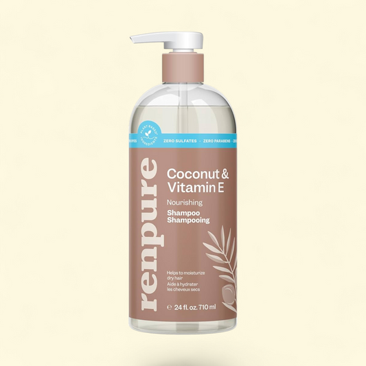 Renpure Coconut & Vitamin E Nourishing Shampoo, 28 oz