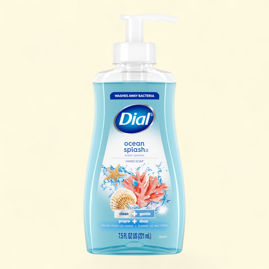Dial Liquid Hand Soap, Ocean Splash, 7.5 fl oz