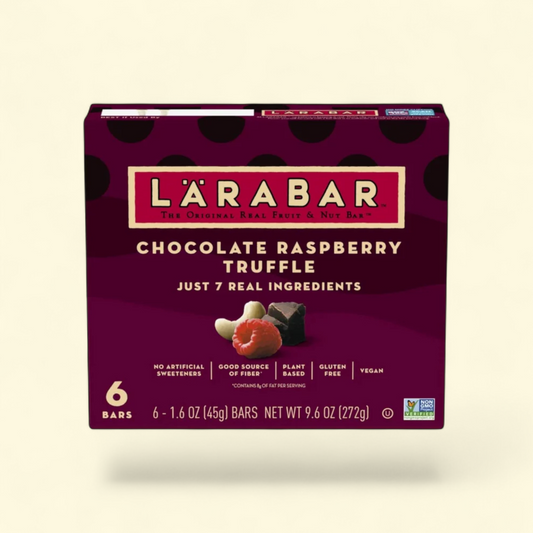 Larabar Chocolate Raspberry Truffle Bars, 9.6 oz, 6 Count