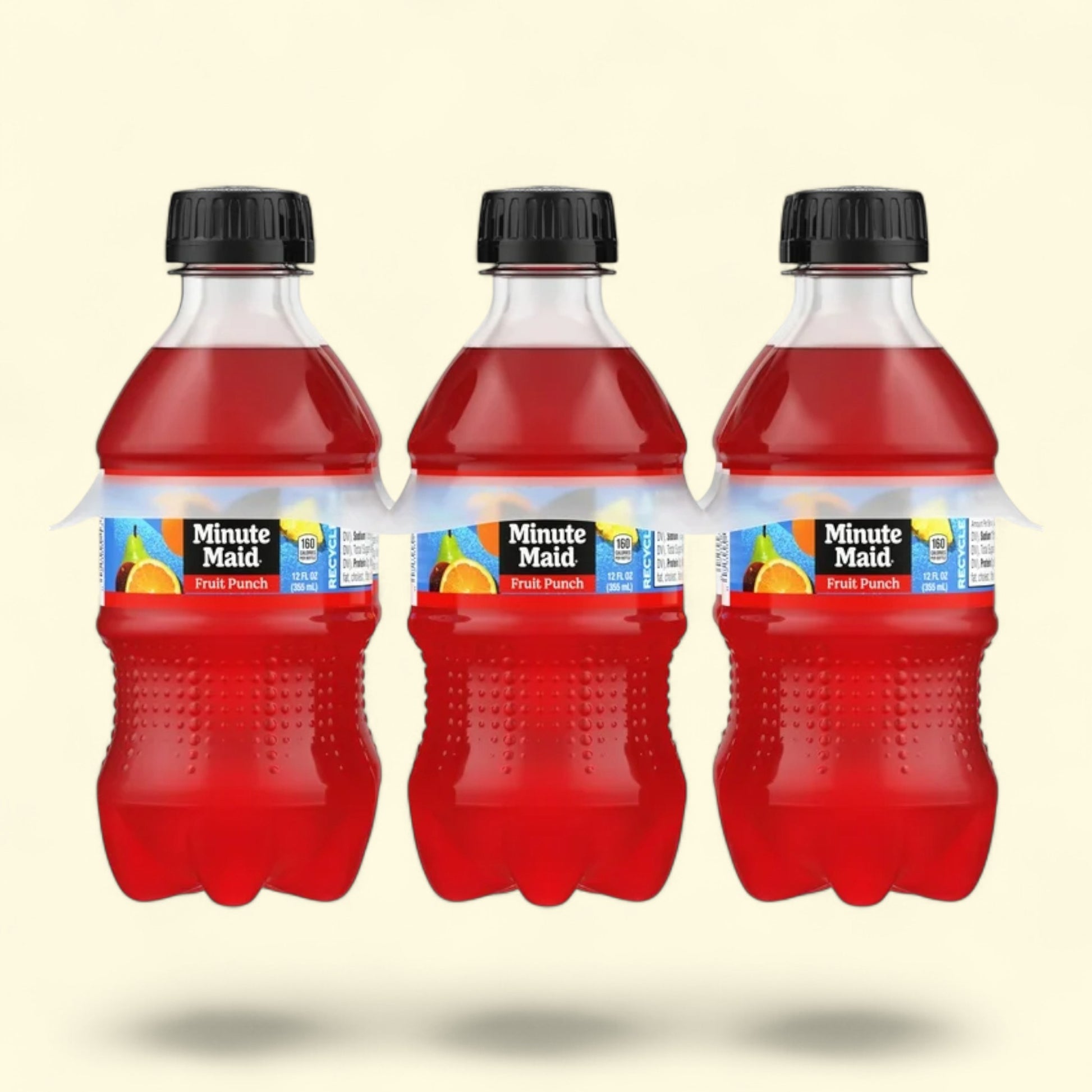 Minute Maid Fruit Punch Juice Drink, 12 fl oz, 6 Pack — authentic US product shipped worldwide by Treatspree