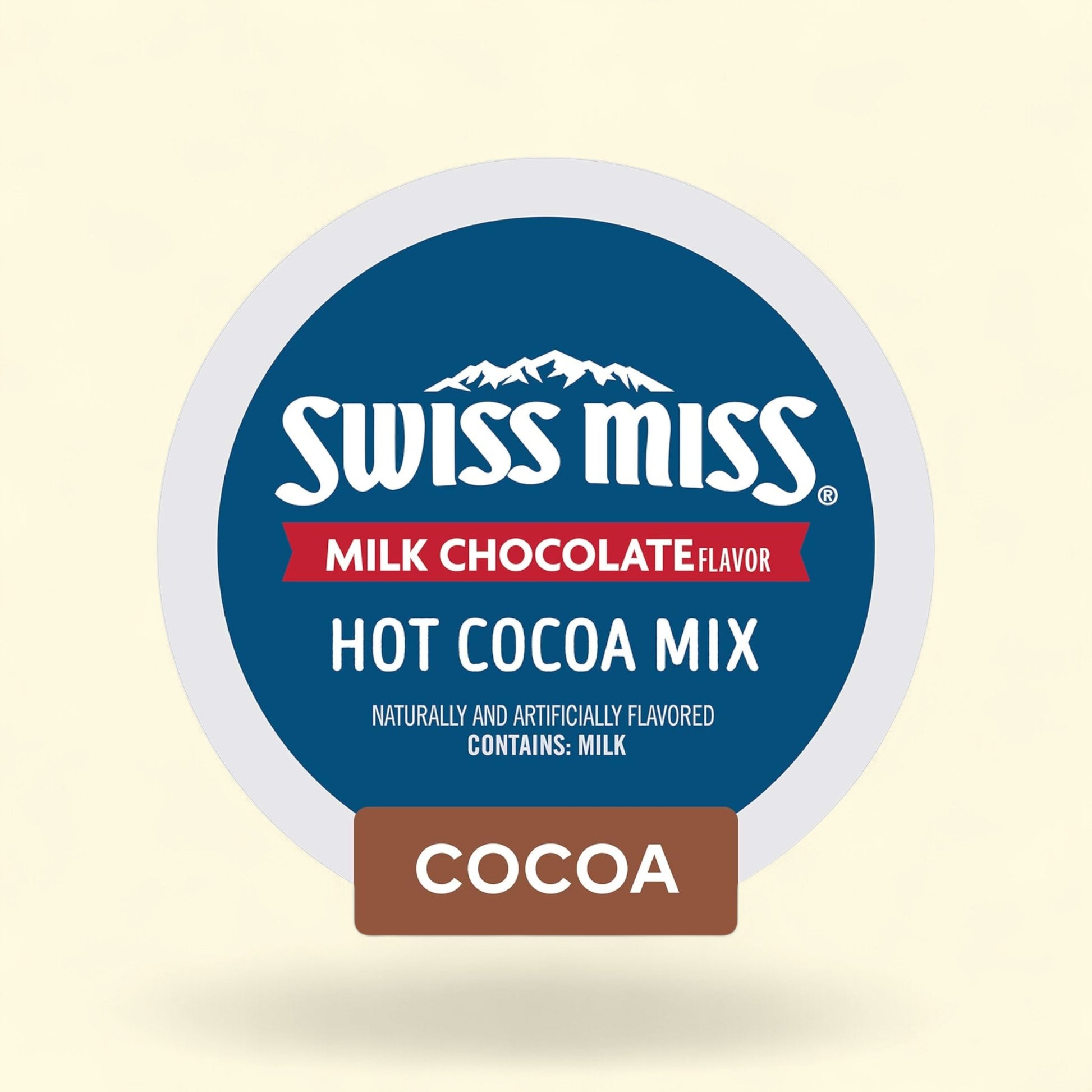Swiss Miss Milk Chocolate Hot Cocoa K-Cup Pods, 12 count — authentic US product shipped worldwide by Treatspree