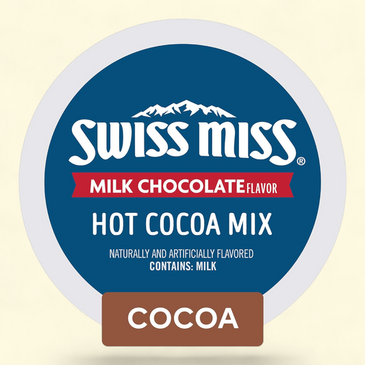 Swiss Miss Milk Chocolate Hot Cocoa K-Cup Pods, 12 count