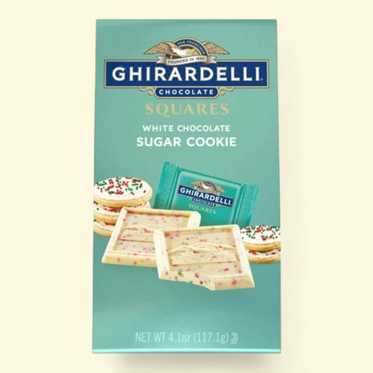 Ghirardelli Chocolate Squares White Chocolate Sugar Cookie 