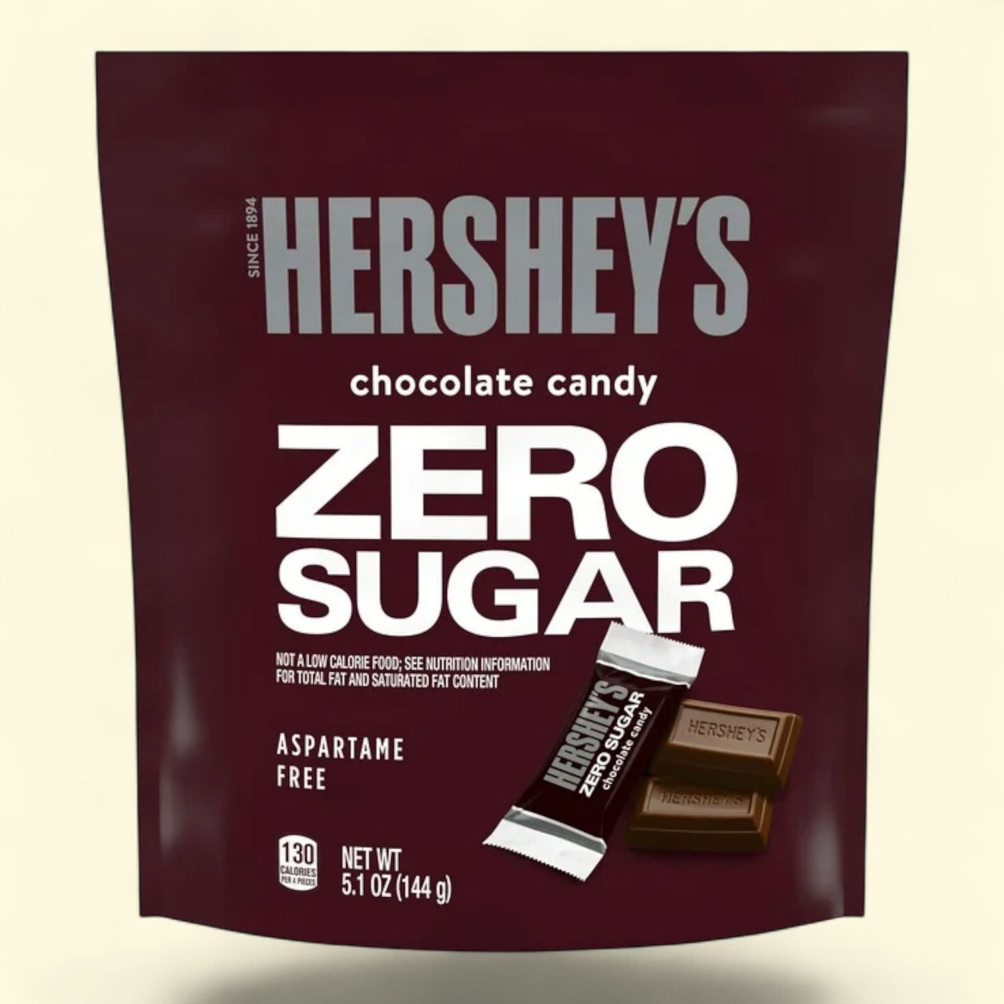 Hershey's Zero Sugar Chocolate Candy, 5.1 oz
