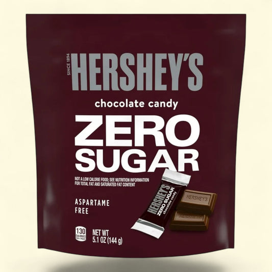 Hershey's Zero Sugar Chocolate Candy, 5.1 oz