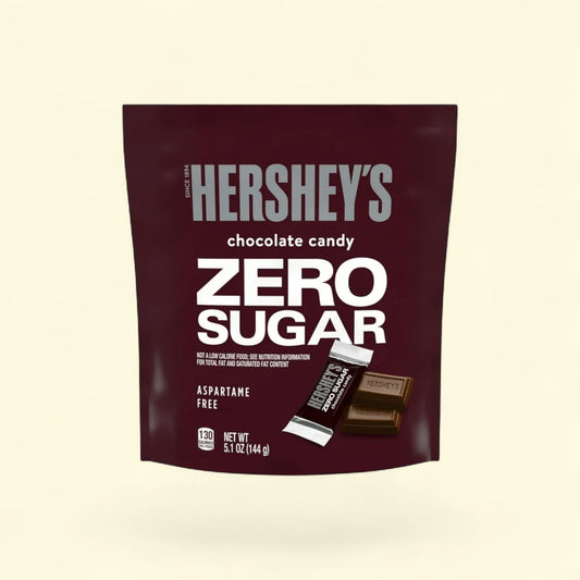Hershey's Zero Sugar Chocolate Candy, 5.1 oz — authentic US product shipped worldwide by Treatspree