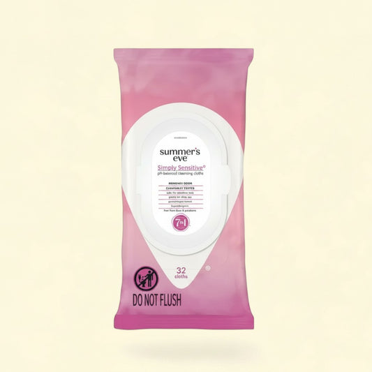 Summer's Eve Feminine Wipes, Simply Sensitive, 32 count