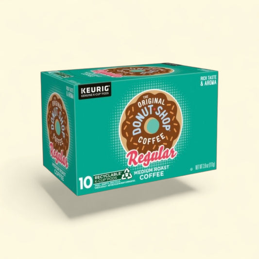 The Original Donut Shop Regular Medium Roast K-Cup Coffee Pods, 10 count