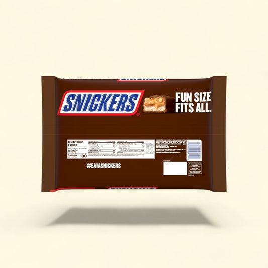 Snickers Fun Size Chocolate Bars, 18.71 oz