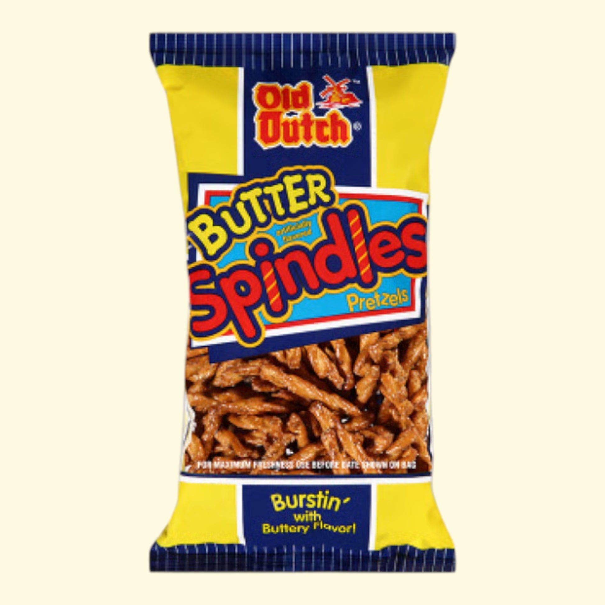 Old Dutch Butter Spindles Pretzels, 12oz — authentic US product shipped worldwide by Treatspree
