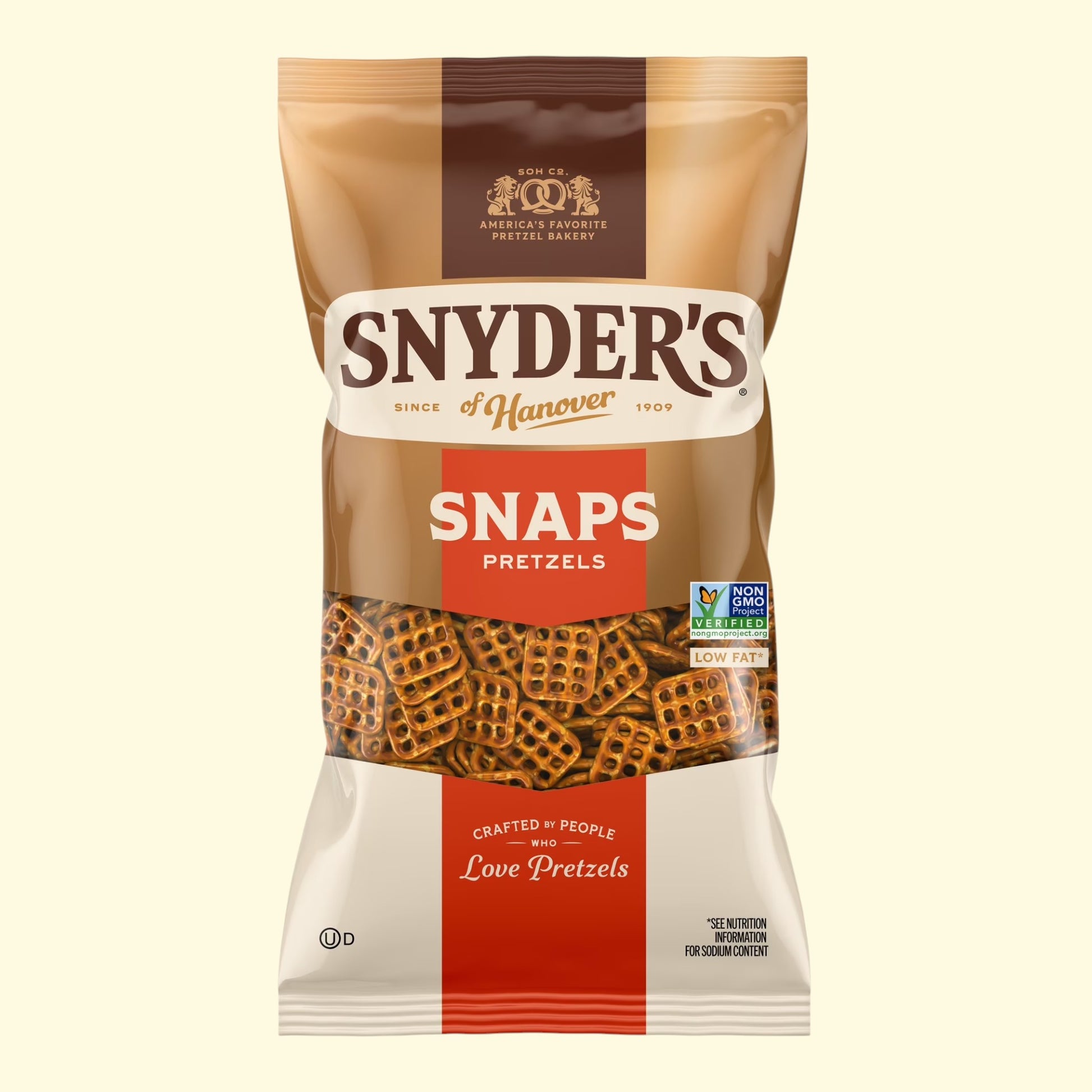 Snyder's of Hanover Pretzel Snaps, Family Size - 16oz — authentic US product shipped worldwide by Treatspree