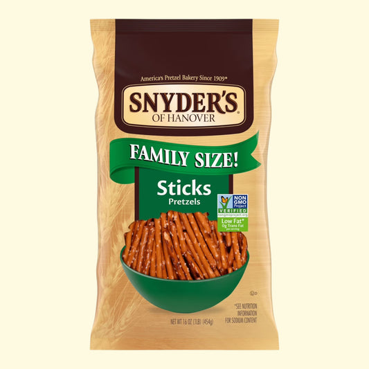Snyder's of Hanover Pretzels, 16 oz — authentic US product shipped worldwide by Treatspree
