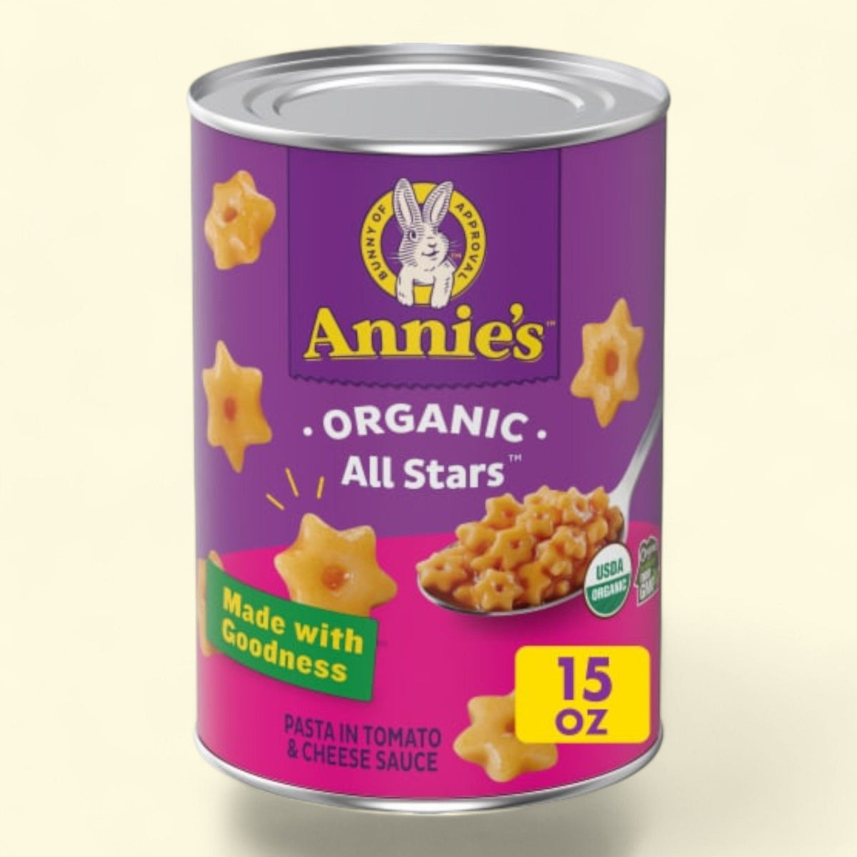 Annie's Organic All Stars, Canned Pasta and Sauce, 15 oz