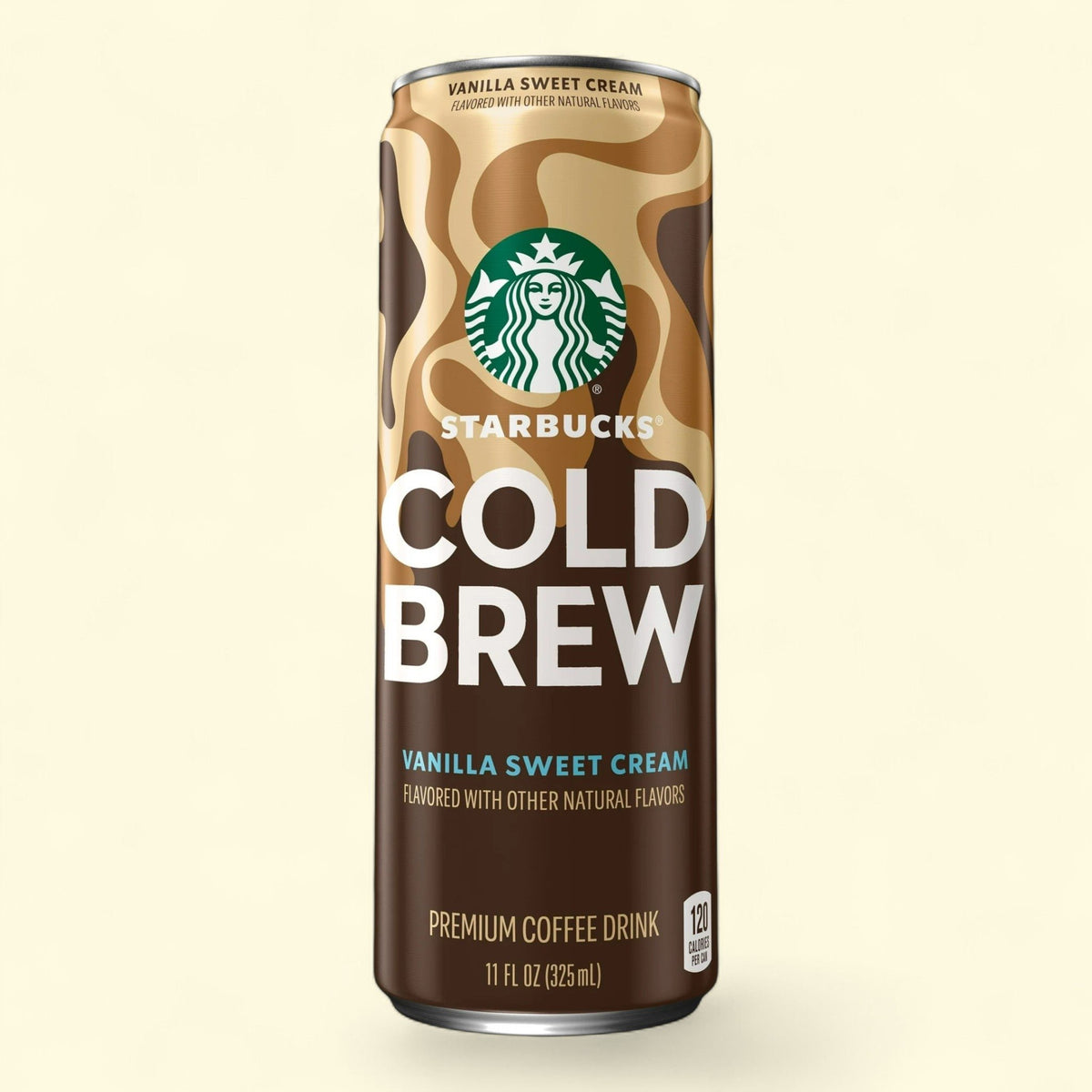 Starbucks Cold Brew Vanilla Sweet Cream 11oz Can