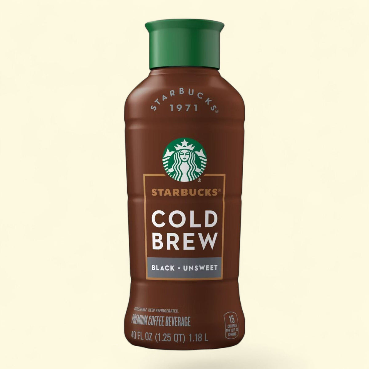 Starbucks Cold Brew Coffee, Black Unsweetened, 40 fl oz