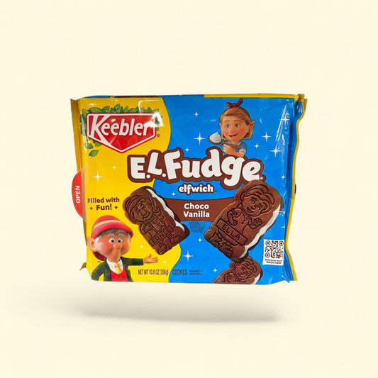 Keebler E.L. Fudge Elfwich Cookies, 10.8 oz — authentic US product shipped worldwide by Treatspree