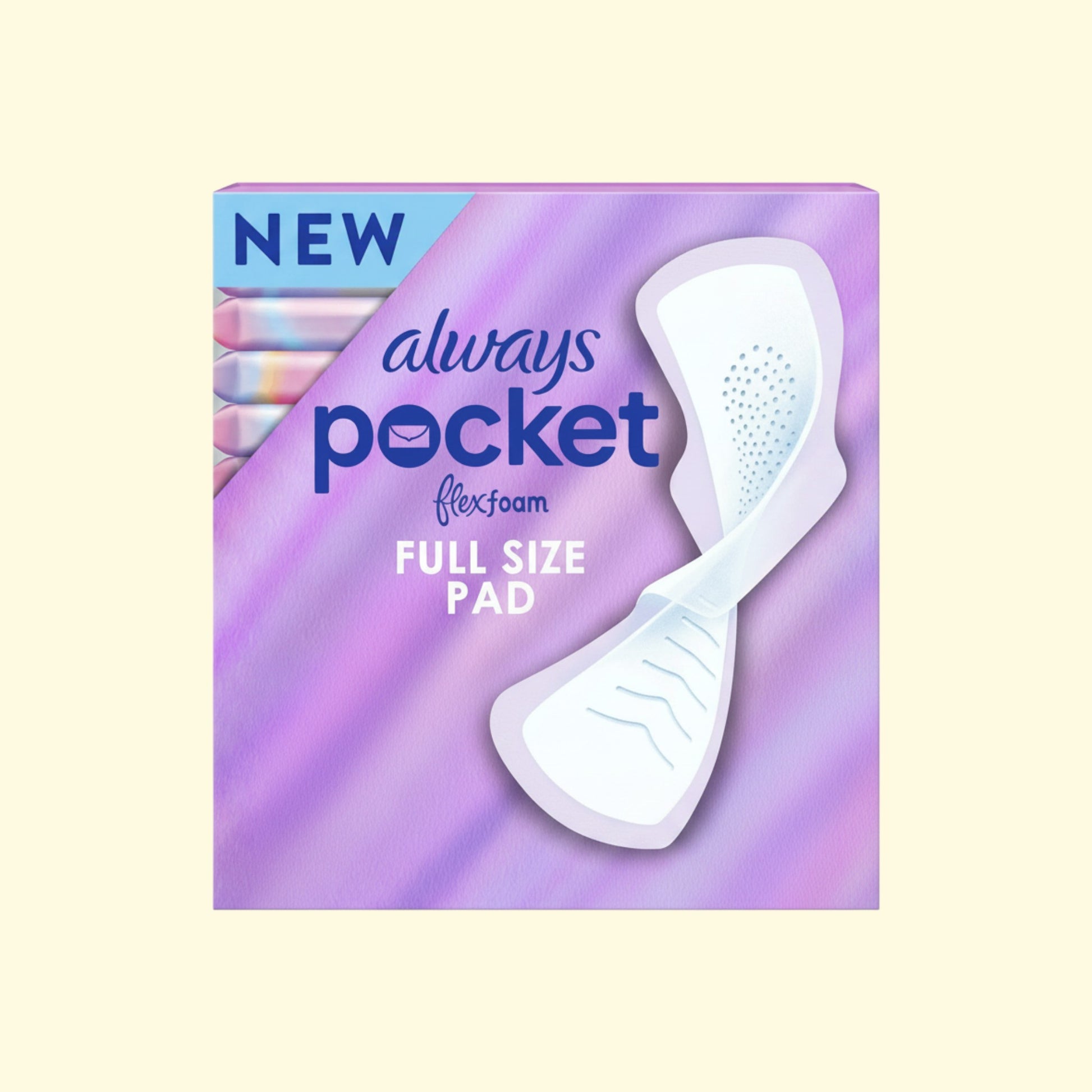 Treatspree Always Pocket Flexfoam Full Size Pad with wings, unscented, regular size 1.