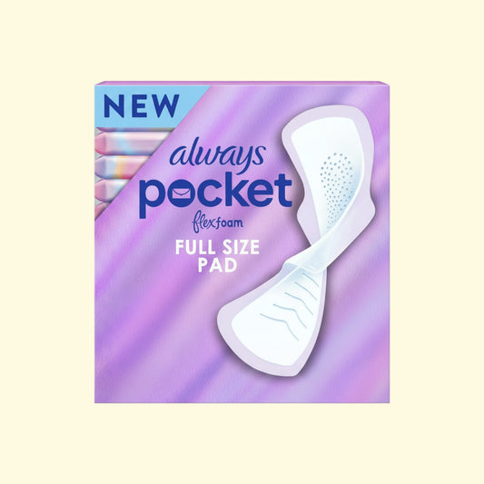 Treatspree Always Pocket Flexfoam Full Size Pad with wings, unscented, regular size 1.