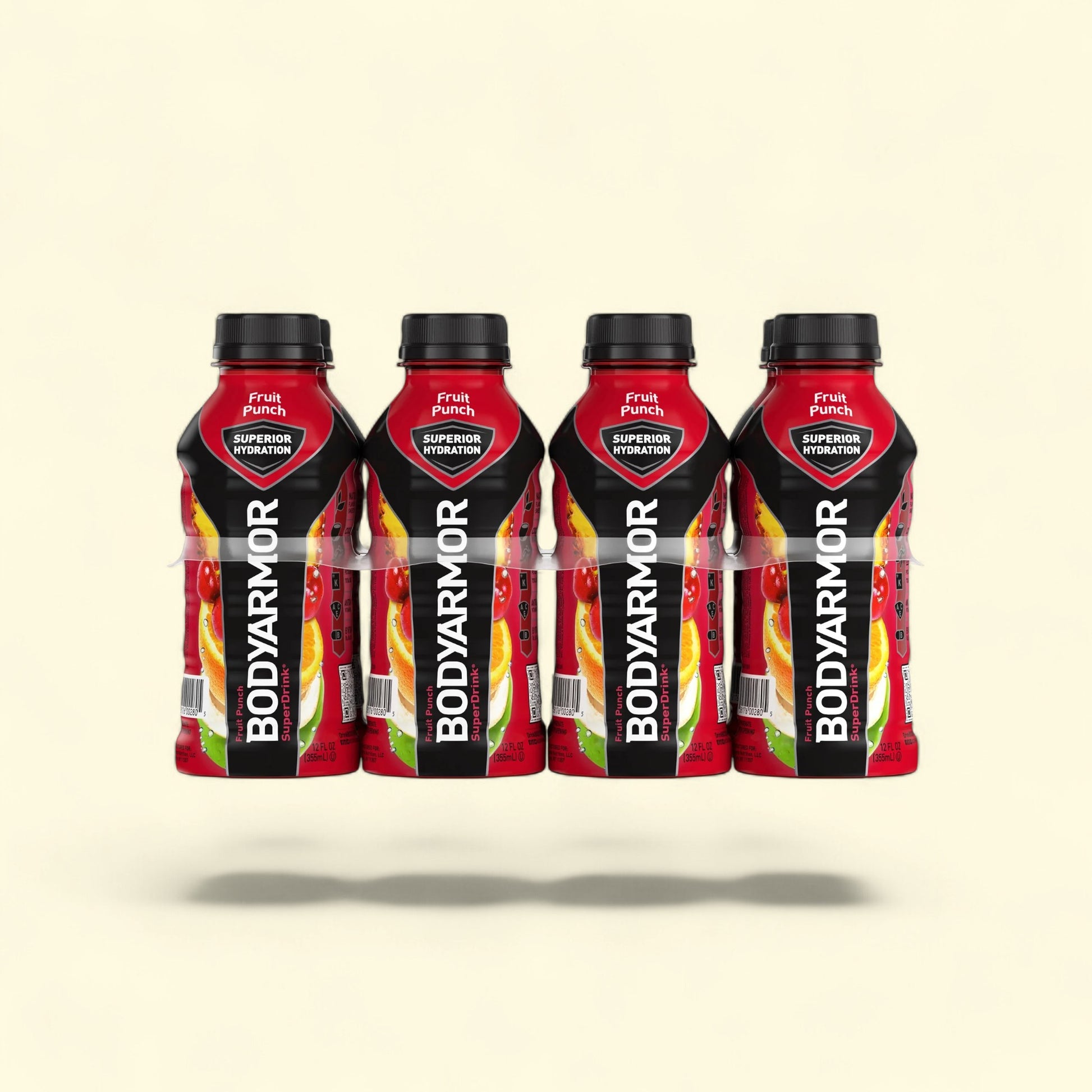 Treatspree BODYARMOR Fruit Punch sports drink 8-pack, 12 fl oz bottles with superior hydration and coconut water.
