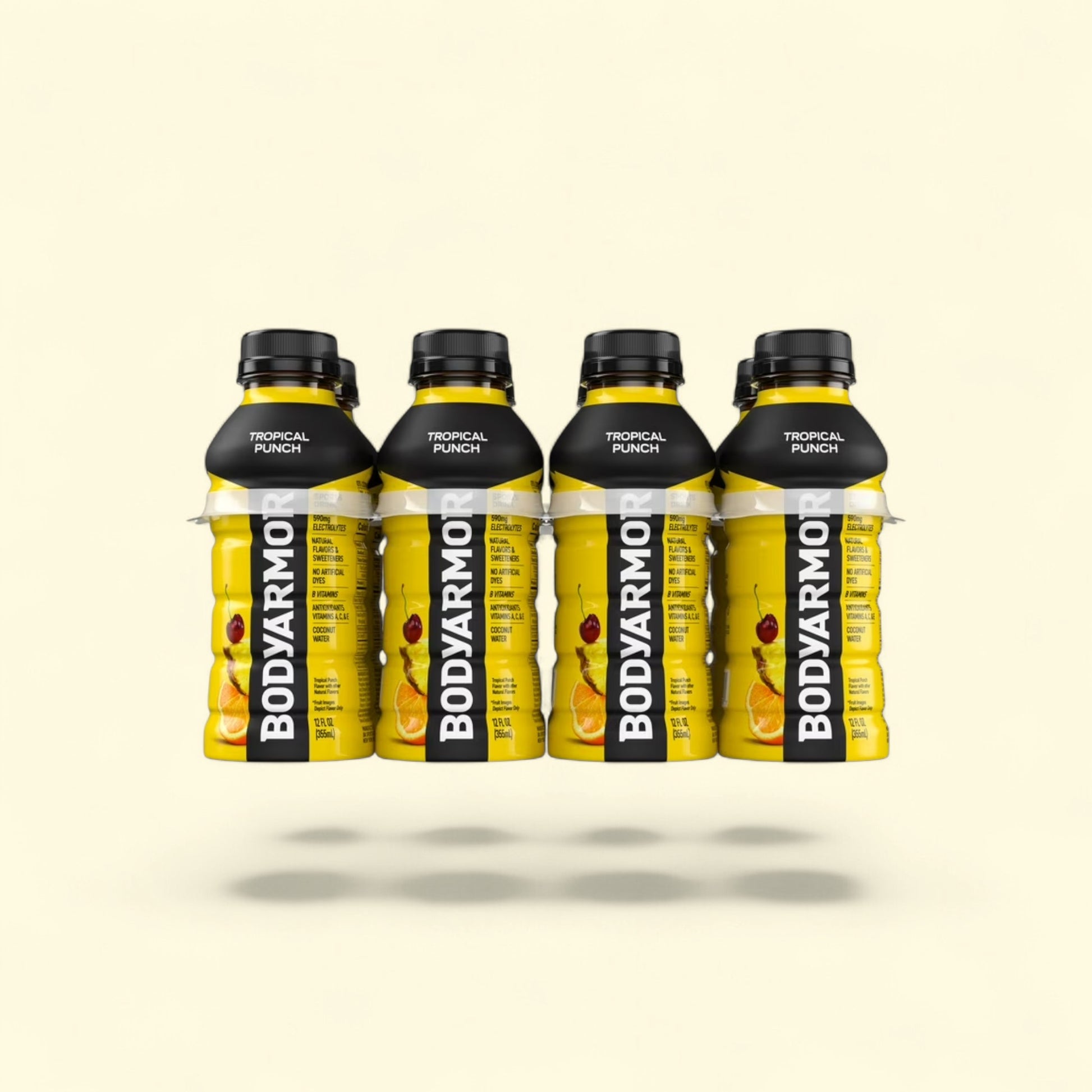 Treatspree BODYARMOR Tropical Punch Sports Drink 8-pack, 12 fl oz bottles with electrolytes and vitamins.