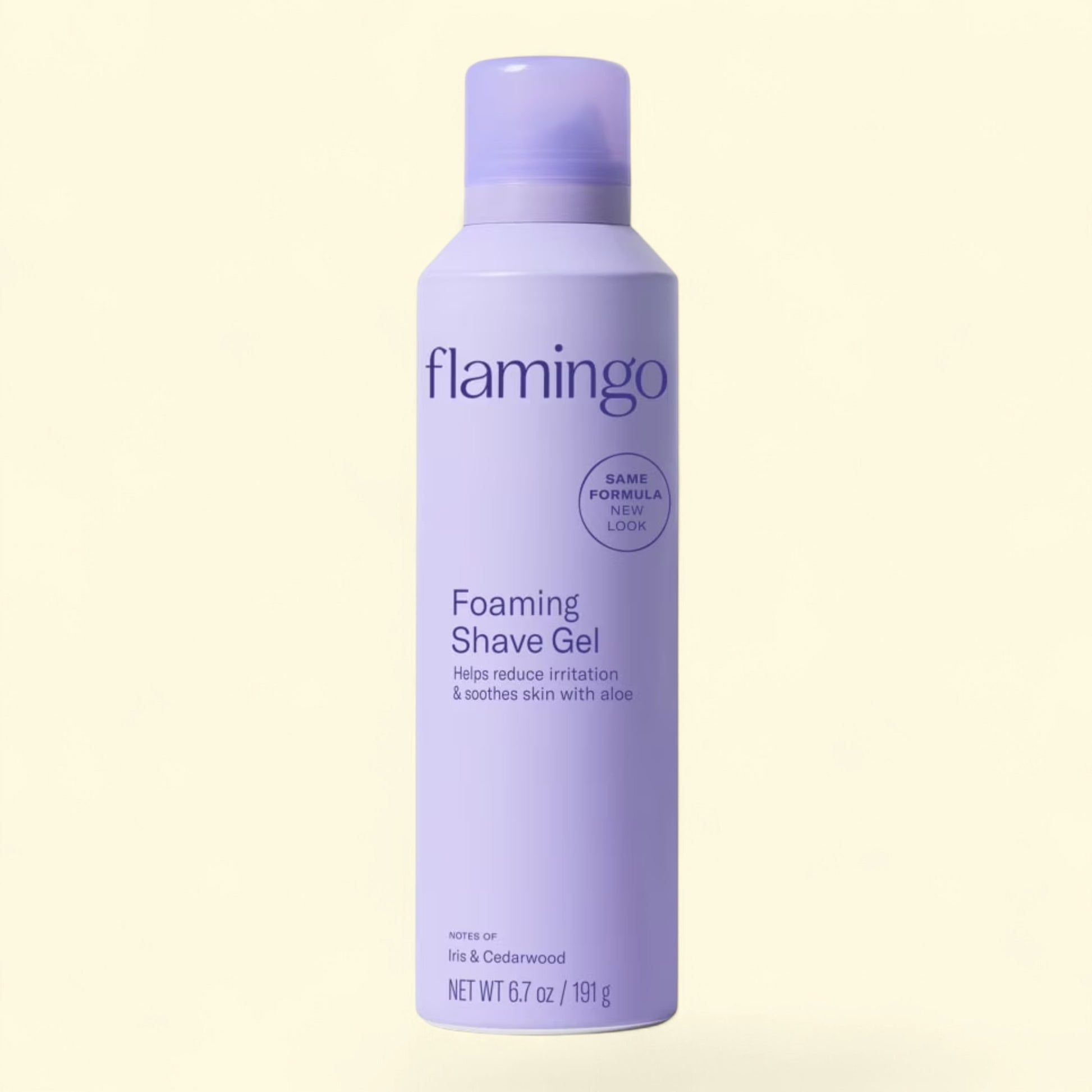 Treatspree Flamingo Foaming Shave Gel with Aloe Vera, 6.7 oz, 2 Count. Soothing gel creates a cushion for a smooth shave.