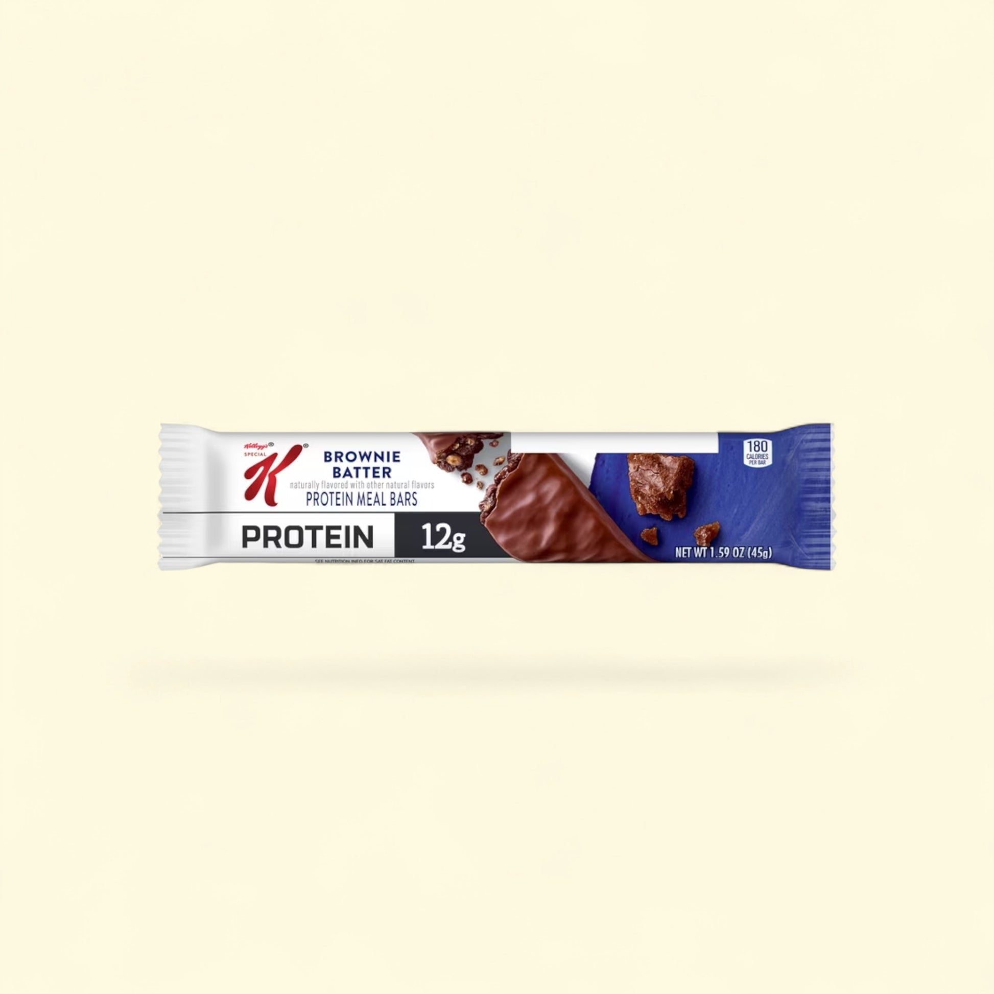 Treatspree Special K Brownie Batter Protein Meal Bars with 12g protein and 180 calories per bar.