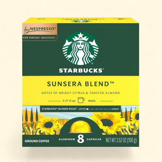 Starbucks by Nespresso Coffee Pods, Sunsera Blend, Vertuo Machines,... — authentic US product shipped worldwide by Treatspree