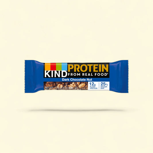 KIND Protein Bars, Double Dark Chocolate Nut, 1.76oz, 12 Count — authentic US product shipped worldwide by Treatspree